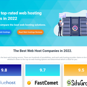 hosting affiliate website for passive income